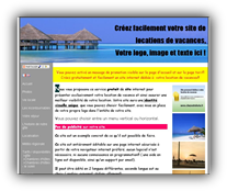 Exemple 2 création site d e location de vacances