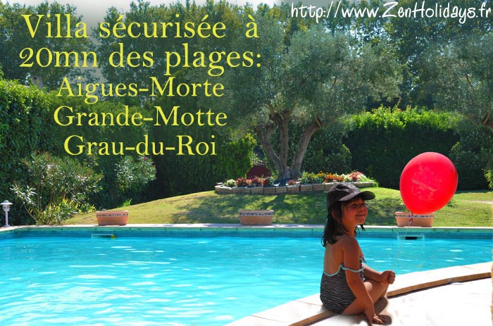 Location de particuliers � particuliers Appartement dans villa � 20mn des plages (grau du roi etc.) Location saisonni�re Gard