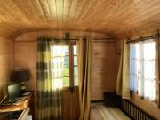 Location de particuliers � particuliers Roulotte Carcassonne Saissac spa nature et d�couvertes  G�te Aude photo 3