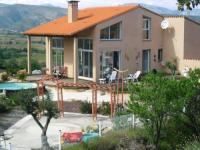 Location de particuliers � particuliers Maison d'architecte moderne vue panoramique Chambres d'hotes Pyr�n�es Orientales photo 2