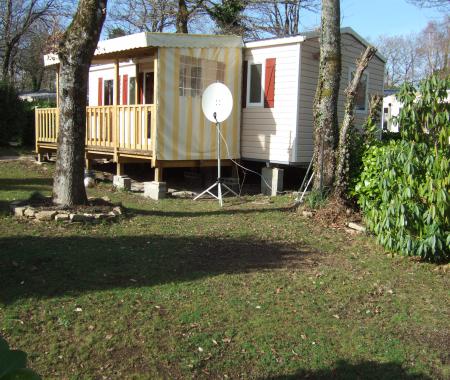 Location de particuliers � particuliers Mobilhome dans camping 4 �toiles  PRES DE LA MER ENTRE PONT AVEN ET NEVEZ Camping / Mobile-home Finist�re