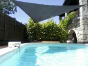 Location de particuliers � particuliers MAISON EN PIERRE AVEC PISCINE sur le flan rocheux du village m�di�val Joyeuse Location saisonni�re Ard�che photo 9