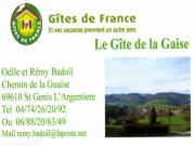 Location de particuliers � particuliers Gite de la gaise vue exceptionnelle sur la vall�e de la br�venne G�te Rh�ne photo 10