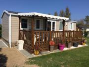 Location de particuliers � particuliers Mobil-Home avec piscine couverte Chalet Calvados photo 2