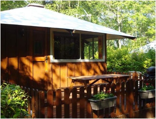 Location de particuliers � particuliers Location chalet avec sanitaire dans camping **** � 5 min de la mer Chalet Finist�re