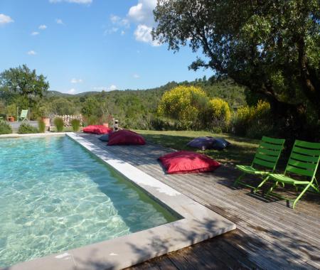 Location de particuliers � particuliers G�te avec piscine pr�s de Pompignan dans le Gard G�te Gard
