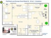 Location de particuliers � particuliers City Break Lyon Eurexpo OL Grand Stade Meubl� de Tourisme 3*** Location saisonni�re Rh�ne photo 8