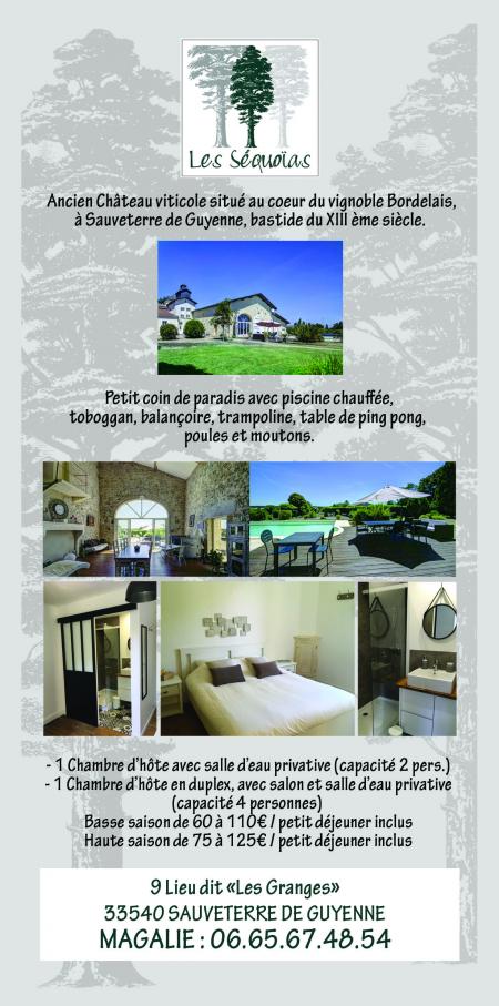 Location de particuliers � particuliers Chambres d�h�tes dans un ancien ch�teau viticole Chambres d'hotes Gironde