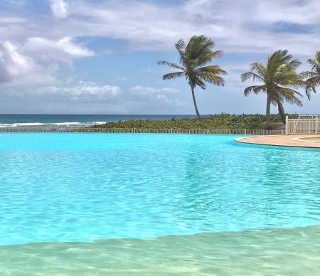 Location de particuliers � particuliers Apt magnifique Vue mer,acc�s direct plage,piscine  Location saisonni�re Guadeloupe