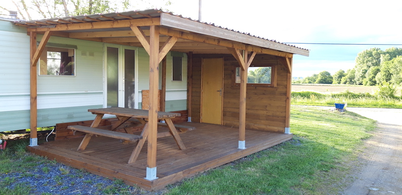 Location de particuliers � particuliers Mobil-home travail saisonnier � Lespielle Camping / Mobile-home Pyr�n�es Atlantiques