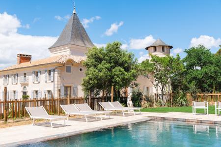 Location de particuliers � particuliers Chateau du Parc, g�tes 5* avec piscine et spas  G�te H�rault