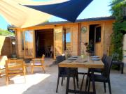 Location g�te, chambres d'hotes Chalet&nbsp; "Le Saule" &agrave; Portiragnes, &agrave; 3km de la Mer dans le d�partement H�rault 34