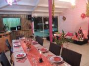 Location de particuliers � particuliers Gite KAZ A LILINE grande piscine chauff�e, et jardin tropical arbor� et fleuri enti�rement clos parking priv� G�te Guadeloupe photo 13
