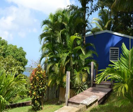 Location de particuliers � particuliers Bungalow climatis� spa priv� et vue mer en Guadeloupe Location saisonni�re Guadeloupe