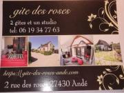 Location de particuliers � particuliers gite des roses pr�s de Rouen Louviers Muids le Vaudreuil Incarville les Andelys G�te Eure photo 12